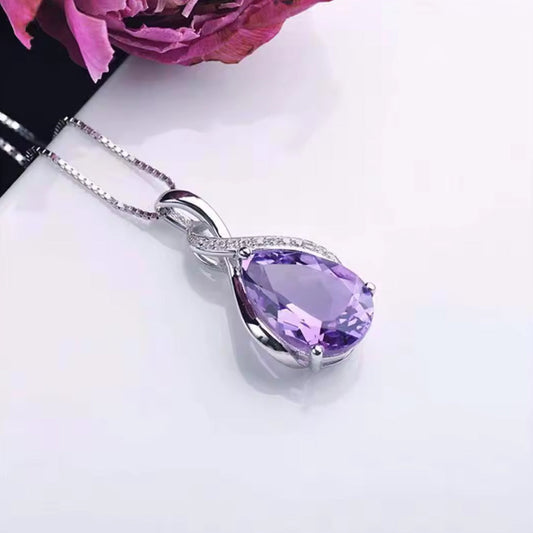 Amethyst Elegance Pendant Necklace
