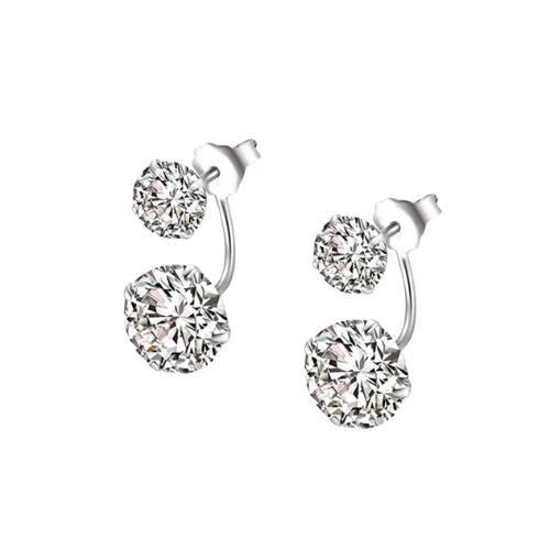 Twinkle Duo Double Sided Stud Earrings